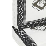 Vidaxl ensemble de coussins de palette de jardin 2 pièces imprimé