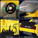 Mould King 27051 - Coffret de construction de voiture Challenger SRT