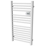 Sèche serviette électrique montana blanc aluminium 500w