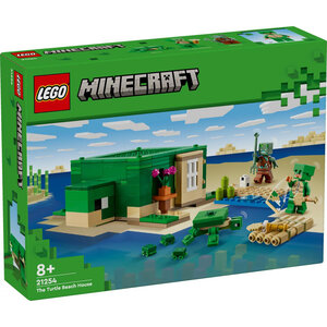Maison de la Plage de la Tortue LEGO® Minecraft™ - Ensemble de Construction Créatif