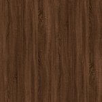 vidaXL Meuble TV mural Chêne marron 40x34 5x80 cm