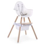 Childhome panier pour chaise haute evolu maille blanc