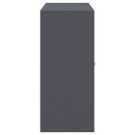 vidaXL Armoire de rangement Anthracite 90 x 40 x 90 cm Acier