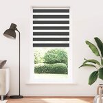 vidaXL Store zèbre noir 95x200 cm largeur du tissu 90 9 cm polyester