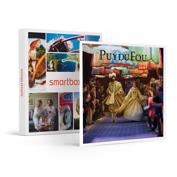 SMARTBOX - Coffret Cadeau Billets Puy du Fou 2024 - 1 jour pour 2 adultes et 1 enfant - Sport & Aventure