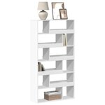 vidaXL Bibliothèque blanc 100x33x187 5 cm bois d'ingénierie