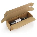 Boîte avec calage carton et film intégré 39 5x23x12cm (lot de 25)