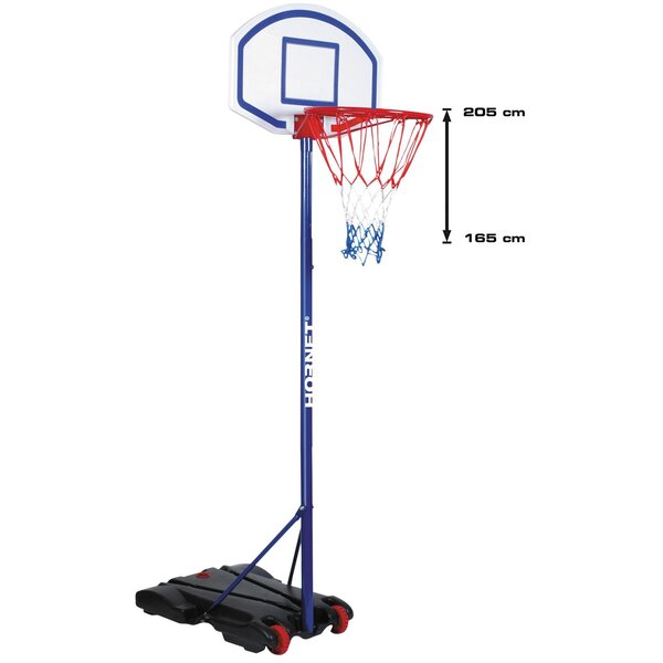 Hudora 71622 - Panier de basket-ball HORNET 165 - 205 cm