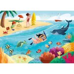 Clementoni - 21308 - SuperColor 2x20 + 2x60 pieces - Monde marin