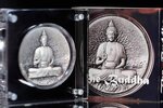 Pièce de monnaie en Argent 2000 Francs g 62.2 (2 oz) Millésime 2025 Creator of Buddhism BUDDHA