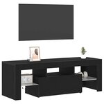 vidaXL Meuble TV Chêne noir 120 x 35 x 40 cm Bois d'ingénierie