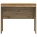 vidaXL Bureau d'écriture Chêne artisanal Bois d'ingénierie 90 x 50 x 76 cm