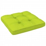 Vidaxl salon de jardin palette 6pièces avec coussins pin imprégné de vert