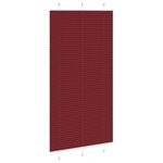 vidaXL Store plissé rouge bordeaux 105x200 cm largeur du tissu 104 4cm