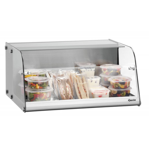 Vitrine réfrigérée à poser - 40 litres - bartscher - r600a - verre40 670x585x335mm