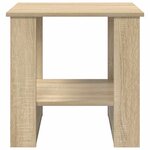 vidaXL Table basse Chêne Sonoma 51 x 50 x 50 cm Bois d'ingénierie