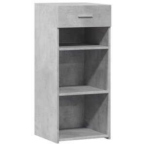 vidaXL Buffet gris béton 40x42 5x93 cm bois d'ingénierie