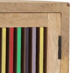 vidaXL Buffet 100 x 30 x 75 cm Bois de manguier massif