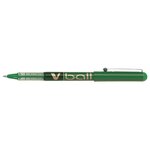 Stylo roller V Ball VB7 encre liquide Pointe métal Moyenne Vert x 12 PILOT