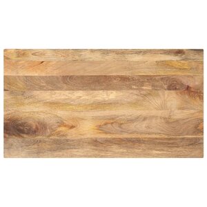 vidaXL Dessus de table 110x60x3 8cm rectangulaire bois massif manguier