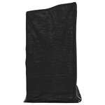 vidaXL Portant de bois de chauffage et housse de pluie acier galvanisé