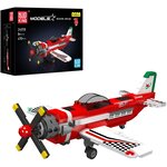 Mould King 24058 - Kit de construction de maquettes d'avion de course