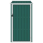 vidaXL Abri de jardin Vert 87x98x159 cm Acier galvanisé