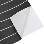 vidaXL Tapis de bateau Rayé Gris foncé et blanc 240 x 60 cm EVA