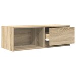 vidaXL Meubles TV 2 Pièces chêne sonoma 80x31x25 5 cm bois d'ingénierie