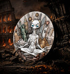 Monnaie DARKEST HOUR 2 Oz Argent 5$ Niue 2026 (PRÉCOMMANDE)
