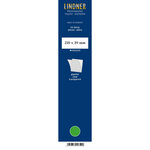 Bandes simple soudure 210 x 39 mm pour timbres-poste. Fond - Transparent