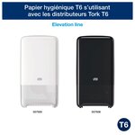 Papier toilette double épaisseur tork premium - carton 27 rouleaux 100 m