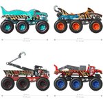 Mattel HWN86 - Hot Wheels Monster Trucks Gros Engins - Camion à l'échelle 1/64