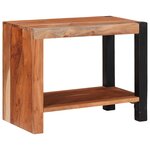 vidaXL Bibliothèque 50 x 30 x 40 cm Bois d'Acacia Massif