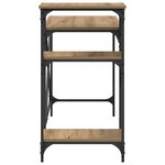 vidaXL Bureau Chêne artisanal 105 x 50 x 90 cm Bois d'ingénierie