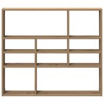 vidaXL Étagère murale chêne artisanal 90x16x78 cm bois d'ingénierie