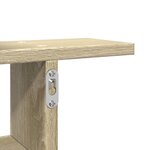 vidaXL Étagères murales 2Pièces chêne sonoma 50x12x50cm bois d'ingénierie