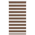 vidaXL Store zèbre marron 80x100 cm largeur du tissu 75 9 cm polyester