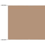 vidaXL Auvent vertical Taupe 100x1200 cm Tissu oxford
