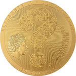 Pièce de monnaie en Argent 20 Dollars g 93.3 (3 oz) Millésime 2023 Archeology Symbolism ANTIKYTHERA MECHANISM