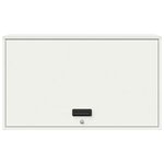 vidaXL Armoire murale pour garage Blanc 90 x 40 x 53 cm