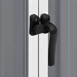 vidaXL Abri de jardin Gris 195x198x159 cm Acier galvanisé