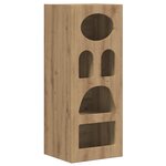 vidaXL Buffet Chêne artisanal 40 x 35 x 100 5 cm Bois d'ingénierie