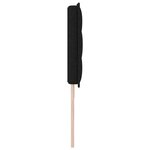 vidaXL Tête de lit LED avec bandes LED Noir 180 cm tissu