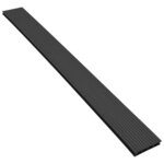 vidaXL Panneaux de terrasse WPC avec accessoires 20 m² 4 m Anthracite