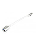 Urban factory auu01uf câble usb usb c usb a gris  blanc