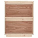 vidaXL Armoire console 60x34x75 cm Bois de pin solide