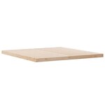 vidaXL Cadre de lit surélevé Naturel 213.5 x 104 x 9 cm Pin massif