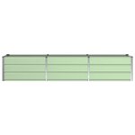 vidaXL Jardinière Vert 240 x 80 x 45 cm Acier