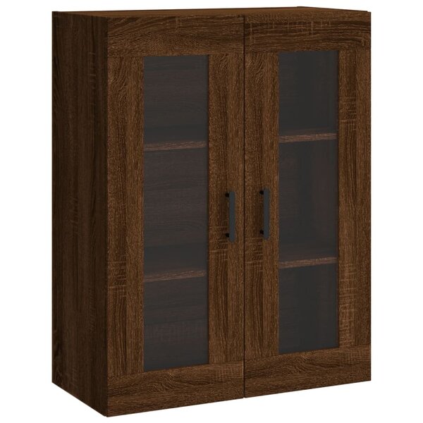 vidaXL Armoire murale chêne marron 69 5x34x90 cm